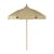 Parasol Lull tissu beige / Ø 200 cm - Ferm Living