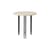 Table d'appoint IOI marbre beige / Ø 50 x H 50 cm - Gubi