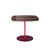 Table d'appoint Thierry verre rouge / 50 x 50 x H 40 cm - Verre - Kartell