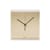 Tic & Tac Wall clock plastic material gold Melallised - Kartell