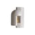 Soul Story 1 Wall light stone white gold / LED - Plaster & gold leaf - DCW éditions