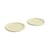 Set de 2 assiettes Barro céramique / Ø 24 cm - Hay