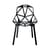 Chaise empilable Chair one métal noir / Konstantin Grcic, 2003 - Magis