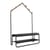 Garderobe Funambule metall schwarz / B 113 x T 47,5 x H 180 cm - Bank & Garderobe - Fermob