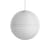 Sospensione Press Medium Sphere vetro bianco / LED - Ø 30 cm - Tom Dixon