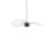 Sospensione Vertigo corian nero Petite / Ø 110 cm - Constance Guisset, 2010 - Petite Friture