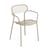 Stapelbarer Sessel Apero metall beige / Stahl - Emu