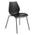Stapelbarer Stuhl Maui plastikmaterial schwarz / Kunststoff - Kartell