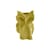 After Midnight Owl  Vase ceramic yellow / Small - H 23 cm - Serax