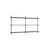 Étagère Wall Shelving – ws.85.2 bois marron / L 162 x H 85 cm x Prof. 17,5 cm - MOEBE