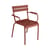 Fauteuil empilable Luxembourg Bridge métal rouge - Fermob