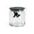 hermetisch verschließbares Glas Gianni a little man holding on tight glas plastikmaterial schwarz luftdicht - 70 cl - Alessi