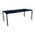 Calvi INDOOR Rectangular table composite material blue / 195 x 95 cm - Tray FENIX® / 8 people - Fermob