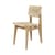 Stuhl C-Chair OUTDOOR kunstfaser beige holz natur / Teakholz & Polyäthylen Seil / Neuauflage 1947 - Gubi