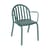 Fauteuil empilable Fred's métal vert - Fatboy