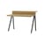 Schreibtisch Courier holz schwarz / Erwan Bouroullec - B 120 x T 72,5 cm - Vitra