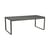 Table rectangulaire Bellevie métal vert gris / L 196 cm - 8 à 10 personnes - Fermob