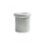 Vaso Turban ceramica grigio / Ø 20 x H 21,5 cm - & klevering