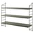 String® Pocket Shelf wood green / W 60 x H 50 cm - Reissued 1949 - String Furniture