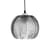 Sospensione Adar vetro grigio / Ø 22 cm - Vetro ruvido - Bloomingville