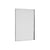 Specchio murale Arcs metallo specchio / L 43,5 x H 61,5 cm - Hay