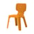 Chaise enfant Alma plastique orange - Magis