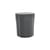 Corteza End table plastic material grey / 36 x 38 x H 48 cm - Kartell