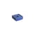 Kerzenleuchter Mattone keramik blau / Small - 9,4 x 9,4 cm - Hay