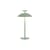 Lampe extérieur sans fil rechargeable Mini Geen-A OUTDOOR métal vert/ H 36 cm - Kartell