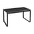rechteckiger Tisch Bellevie metall schwarz / 140 x 80 cm - Metall - Fermob