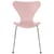 Série 7 Stacking chair wood pink / Tinted ash - Fritz Hansen