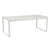 Tavolo rettangolare Bellevie metallo grigio / L 196 cm - 8 a 10 persone - Fermob