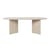 Accessorio  legno naturale ovale / Per cavalletti Mingle Large - 220 x 90 cm - Ferm Living