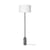 Lampadaire Gravity marbre gris / Ø 50 x H 168 cm - Gubi