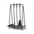 Serviteur de cheminée Port métal noir / 3 outils avec support - Ferm Living