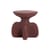 Tavolino d'appoggio Archeo materiale plastico rosso / H 38,7 cm - Jaime Hayón - Magis
