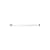 Wandtuchhalter Rail plastikmaterial transparent / L 60 cm - Kartell