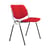 Chaise rembourrée DSC 106 tissu rouge / Giancarlo Piretti, 1965 - ANONIMA CASTELLI