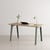 Scrivania New Modern legno grigio / 150 x 70 cm - Rovere eco-certificato - TIPTOE