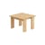 Table basse Assemble bois naturel / 55 x 55 cm - Muuto