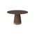 Table ronde Piro bois marron / Ø 125 cm - Base marbre - Bolia