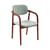Fauteuil rembourré Henry tissu vert - POLSPOTTEN
