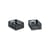Lot de 2 paniers Colour Crate MINI plastique gris / 17 x 13 cm - Recyclé - Hay