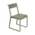 Sedia Bellevie metallo verde / Metallo - Base a slitta - Fermob
