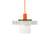 Suspension Gigi n°1 / Ø 28 x H 21 cm - Plastique recyclé / Fabriqué en France - Warren & Laetitia