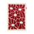 Tapis Groovy Bloom rouge / 230 x 160 cm - Fatboy