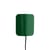 Applique avec prise Apex métal vert / Orientable - Hay