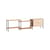 Étagère Shelving System – s.65.3.B bois naturel / L 239 x H 65 x Prof. 35 cm - MOEBE