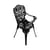 Fauteuil Industry Garden métal noir / ajouré - Seletti