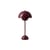 Lampe de table Flowerpot VP3 métal violet / H 50 cm - By Verner Panton, 1968 - &tradition